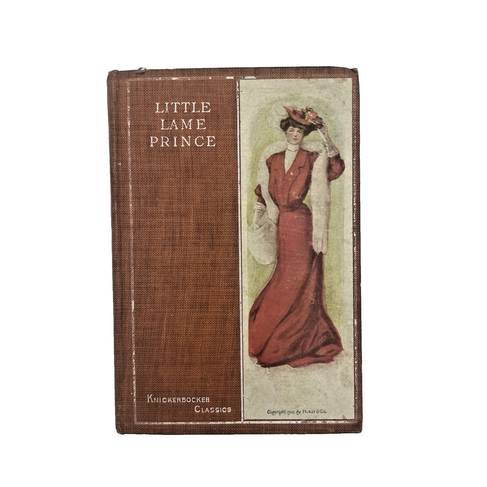 Antique Little Lame Prince 1907 Book  Knickerbocker‎ Classics